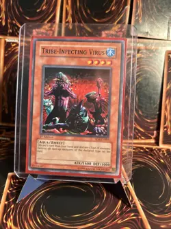 Yu-Gi-Oh! TCG Tribe-Infecting Virus SD4-EN007 1st Edition Card - Image 1