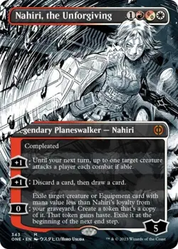 Nahiri, the Unforgiving (Showcase) -Foil Near Mint MTG Phyrexia: All Will Be One - Image 1