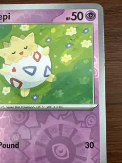 Togepi Common Reverse Holo Card 70/191 SV8 Surging Sparks Pokemon TCG - Image 3