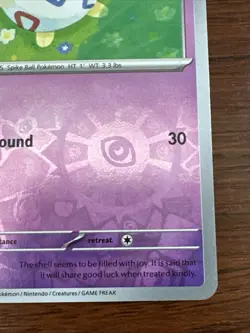 Togepi Common Reverse Holo Card 70/191 SV8 Surging Sparks Pokemon TCG - Image 4