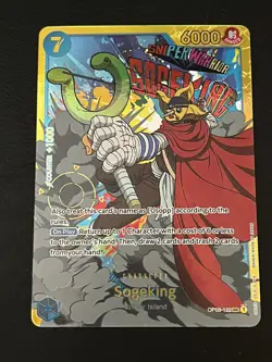 Sogeking SEC OP03 122 SEC Pillars of Strength English NM/M One Piece Card Game - Image 1
