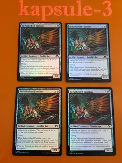 4x Refurbished Familiar | FOIL | Modern Horizons 3 | MTG Magic Cards - Image 1