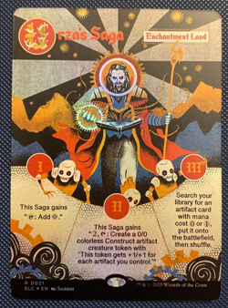Foil MtG URZA'S SAGA Secret Lair Encyclopedia Single Card Magic The Gathering - Image 1