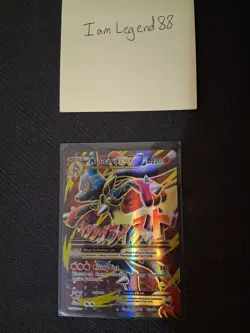 Pokemon TCG M Lucario EX Holo Ultra Rare Card 55a/111 Great Condition! - Image 1