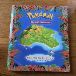Pokemon TCG Vintage 2001 Southern Islands Binder - Binder Only No Cards - Image 1