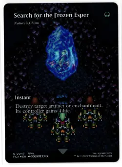 Search for the Frozen Esper - Nature's Claim (Showcase) Final Fantasy Foil 0047 - Image 1