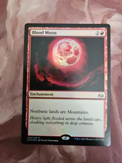 MTG - Blood Moon - Foil - Modern Masters 2017 - NM - Image 1