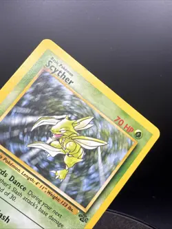 Pokemon Scyther TCG Jungle Card 26/64 Regular 1st Edition Rare - Image 3