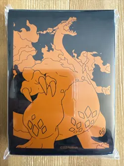 Pokemon Card 65 Sleeves Official Opened/Used Champions Path Charizard Vmax - Image 1