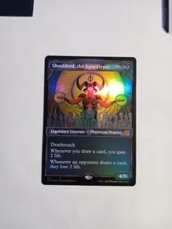 Sheoldred, the Apocalypse (Textured Foil) - Dominaria United (DMU) Near Mint - Image 1
