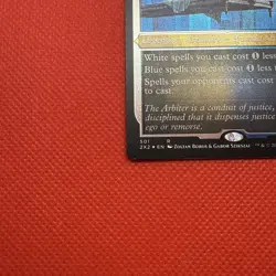 Grand Arbiter Augustin IV -Foil Etched-Double Masters 2022- NM- MTG - Image 3