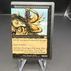 B.F.M. Big Furry Monster - 29 - (Unglued) NM MTG - Image 1