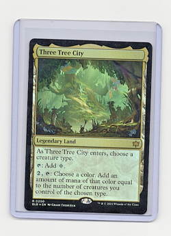 Magic the Gathering Three Tree City Foil Bloomburrow #260 - Image 1