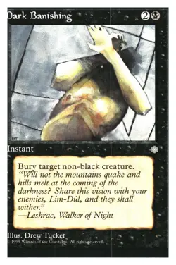 Dark Banishing Ice Age MTG - NM+ Mythic Relics - Image 1