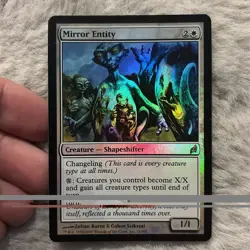 MTG Foil Mirror Entity - Lorwyn NEAR MINT! - Image 1