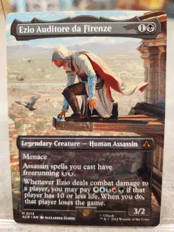 MTG Magic the Gathering Ezio Auditore da Firenze (113/315) Assassin's Creed NM - Image 1