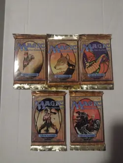(5) 5th Edition Sealed Booster Packs Mtg Magic English - Image 2