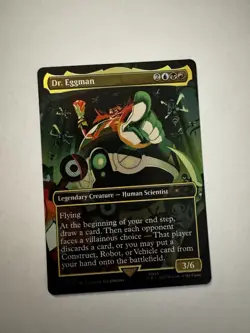 Dr. Eggman (Rainbow Foil) Secret Lair Drop Foil - Image 1