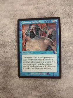 MTG Collective Restraint Invasion Original Print NM Magic The Gathering - Image 1
