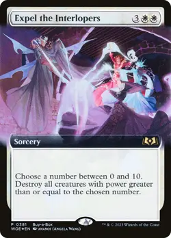 Expel the Interlopers (Buy-A-Box) FOIL [Wilds of Eldraine Promos] - MTG - NM - Image 1