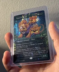 Questing Beast HALO Foil Secret Lair MTG Encyclopedia of Magic - Image 1