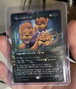 Questing Beast HALO Foil Secret Lair MTG Encyclopedia of Magic - Image 2