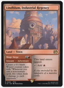 F010 Magic The Gathering Lindblum, Industrial Regency 0285 FIN 2025 Non-Foil - Image 1