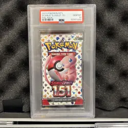 PSA 10 Gem Mint Pokemon Scarlet & Violet 151 Sealed Foil Booster Pack English - Image 1