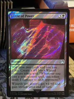 Circle of Power SURGE FOIL Final Fantasy NM MTG Magic Card - Image 1