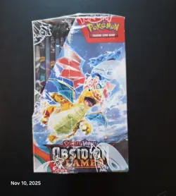 POKEMON SCARLET & VIOLET OBSIDIAN FLAMES FACTORY SEALED 36 PACK BOOSTER BOX - Image 2