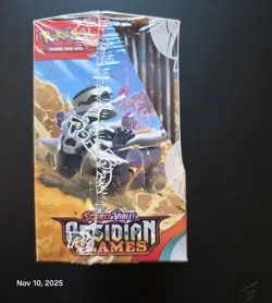 POKEMON SCARLET & VIOLET OBSIDIAN FLAMES FACTORY SEALED 36 PACK BOOSTER BOX - Image 4