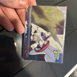 Topps Pokemon The Movie 2000 Farewell Team Rocket. #55 Blue Label Card - Image 1