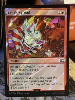 Laughing Mad SURGE FOIL Final Fantasy NM MTG Magic Card - Image 1