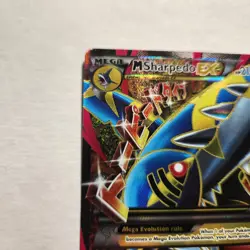 M Sharpedo EX XY200a - XY Promo Ultra Rare Full Art - Pokemon TCG - MP - Image 5