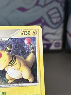 2008 Pokemon Ampharos Pop Series 7 Holo Rare 1/17 - Image 4