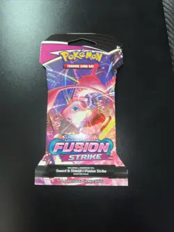 Pokemon SW&SH - Fusion Strike - Sealed Sleeved Booster Pack - Mew Art - Image 1