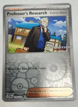Professor's Research STAMPED - Pokemon TCG all 4x Professor Program Promos 2025 - Image 3