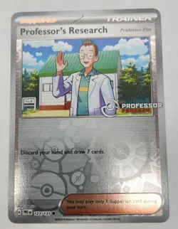 Professor's Research STAMPED - Pokemon TCG all 4x Professor Program Promos 2025 - Image 5