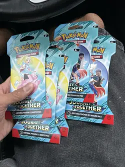 *NEW* 5x Journey Together Sleeved Booster Packs Pokemon TCG ?FACTORY SEALED? - Image 3