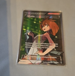 Pokemon Trainer Brigette Full Art XY Breakthrough Holo 161/162 - Image 1