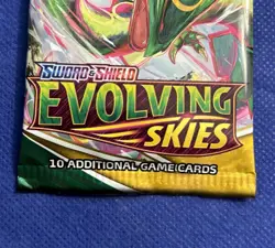 Evolving Skies Pokemon Booster Pack - Rayquaza Art - Factory Sealed - Image 3