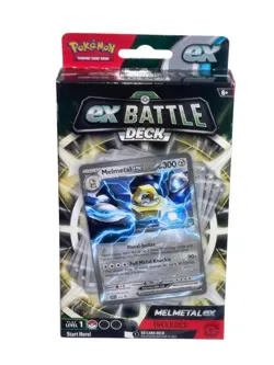 2024 Pokemon EX BATTLE DECK Houndoom & Melmetal Lot of 2 Boxes NEW/SEALED - Image 2