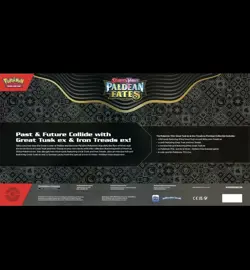 Pokemon Paldean Fates Great Tusk Iron Threads Ex Premium Collection PRESALE!! - Image 2