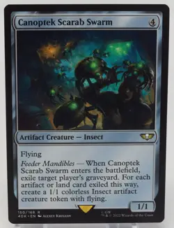 Magic the Gathering Warhammer 40,000 #150 Canoptek Scarab Swarm - Image 3