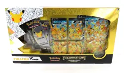 Pokemon Celebrations 25th Anniversary Pikachu V-union Premium Playmat Collection - Image 1