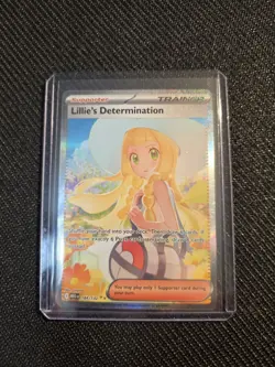 Lillies Determination SAR 184/132 Pokemon Mega Evolution - Image 1