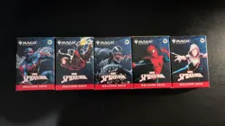 SDCC 2025 Magic The Gathering Marvel Spider-Man Complete Welcome Set of 5 Decks - Image 1