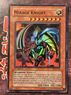 Mirage Knight - DCR-018 - Super Rare - 1st Edition - LP/MP - Image 1