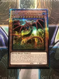 *** SLIFER THE SKY DRAGON *** QUARTER CENTURY SECRET RARE RA03-EN244 YUGIOH! - Image 1