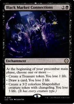 Black Market Connections Commander: the Lost Caverns of Ixalan Regular - Image 1